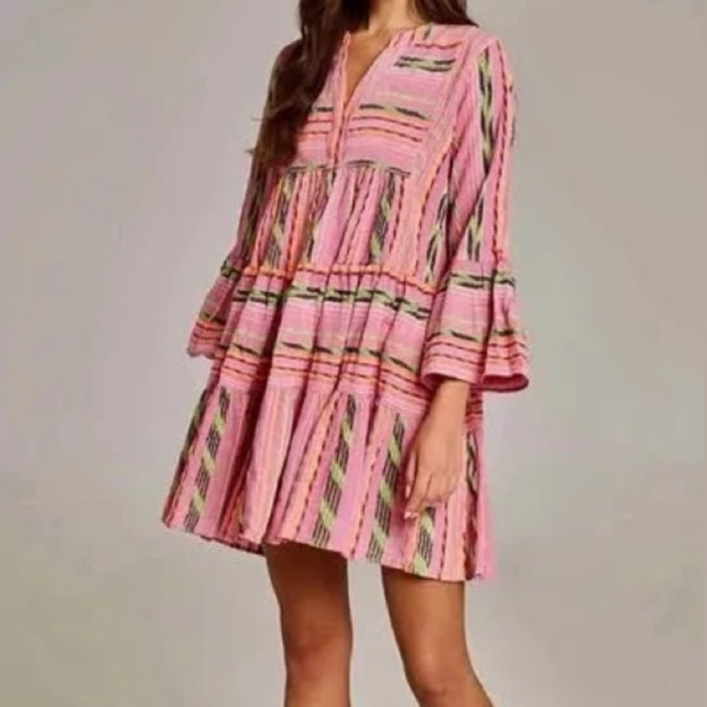 Devotion TWINS Ella Mini Tiered Dress Size Medium‎
